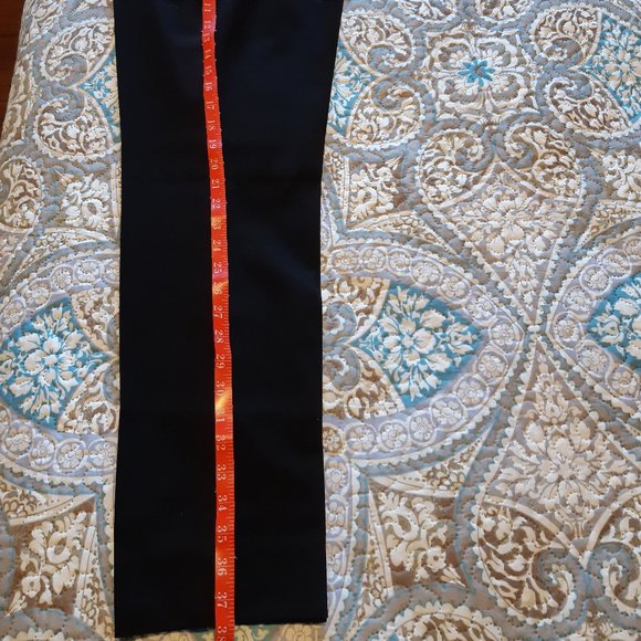 Laundry by Shelli Segal Black Slit Ankle Pants - Picture 2 of 10